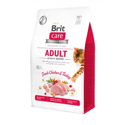 Brit Care Cat Grain-Free Adult Activity Support 0,4 kg – Zboží Mobilmania