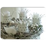 PokojovaDekorace.cz Vánoční prostírání 038 Věnec 43x30cm – Zboží Dáma