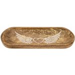 Nefertitis Stojánek z mangového dřeva Angel wings 10 x 27,5 cm – Hledejceny.cz