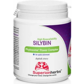 Superionherbs Silybin Phytosome Power Complex 90 kapslí