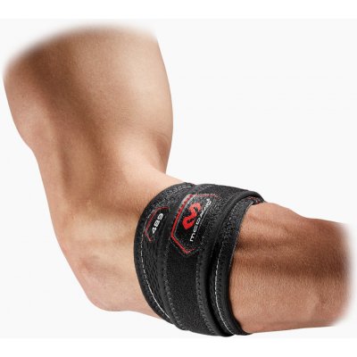 McDavid 489 Tennis Elbow Support Strap With Pads Černá – Hledejceny.cz