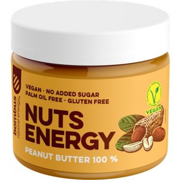 Bombus Nuts energy peanut butter 100% 300 g
