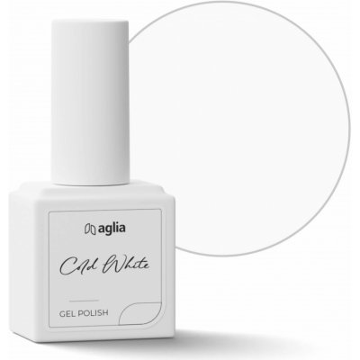 Aglia COLD WHITE gel lak na nehty 8 ml – Hledejceny.cz