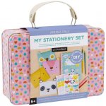 Petitcollage Sada Kreativní kufřík s přáníčky – Zboží Mobilmania