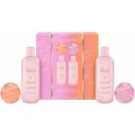 Baylis & Harding Jojoba, Vanilla & Almond Oil pěna do koupele 250 ml + sprchový gel 250 ml + tělové máslo 100 ml + tělový peeling 100 ml – Hledejceny.cz