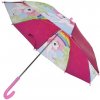 Deštník Jednorožec deštník dětský v sáčku růžový