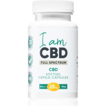 I am CBD Full spectrum CBD 750 mg 30 kapslí