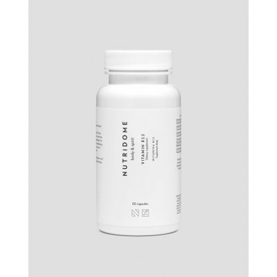Nutridome Vitamin B12 na imunitu, únavu a funkci nervového systému 60 kapslí – Hledejceny.cz