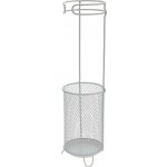 H&S Decoration Kovový stojan na deštníky June White, 50x18 cm – Hledejceny.cz