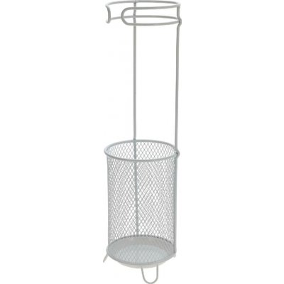 H&S Decoration Kovový stojan na deštníky June White, 50x18 cm – Hledejceny.cz
