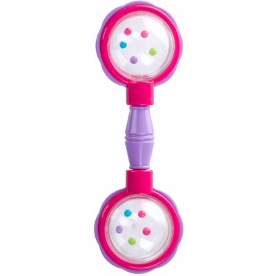 Canpol babies Chrastítko míčky na čince Růžová – Zboží Mobilmania