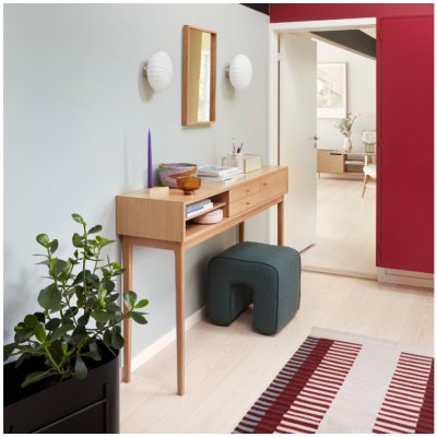 Hübsch dubový toaletní stolek Collect 154 x 37 cm – Zboží Dáma