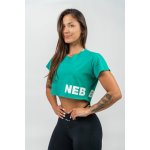 NEBBIA Hero N°3 Crop Top Powerhouse 279 Green – Sleviste.cz