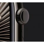 Apple Watch Series 10 46mm Cellular břidlicově šedý titan s břidlicově šedým milánským tahem S/M MC7R4QC/A – Zboží Živě
