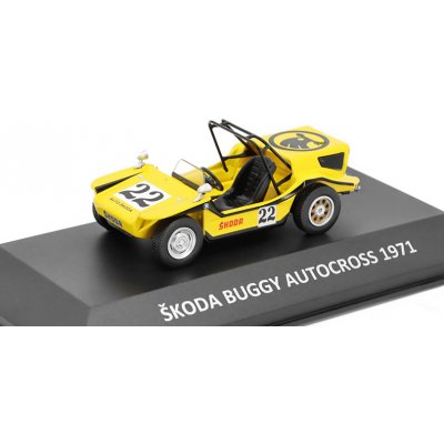 DeAgostini Škoda Buggy Autocross 1971 Kaleidoskop slavných vozů časopis s modelem 76 1:43 – Zboží Mobilmania