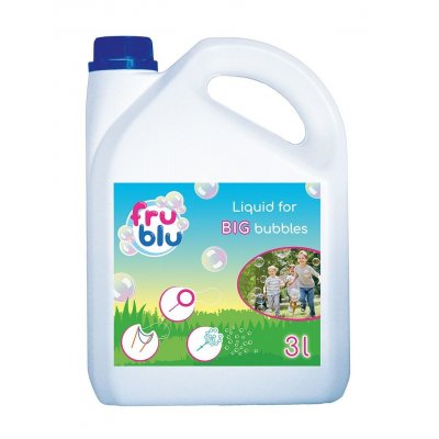 Fru Blu náplň na velké bubliny 3 l – Zboží Dáma