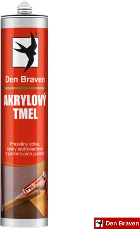 Den Braven akrylový tmel 310g černý