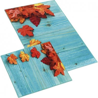 Bellatex sada List 850/983H tyrkysová 60x100, 60x50 cm – Sleviste.cz