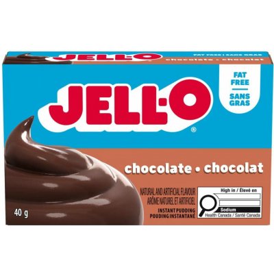 Jell-O instantní nízkotučný pudink s příchutí čokolády 40 g – Sleviste.cz