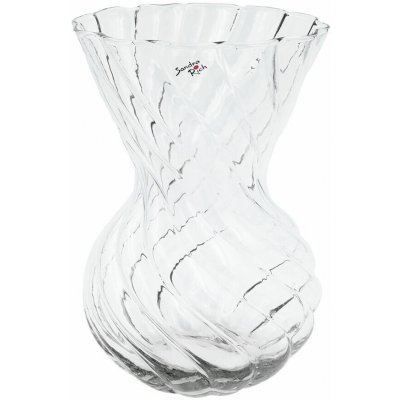 Sandra Rich Skleněná váza Swirl, 20 cm, transparentní 5027-21-99 – Hledejceny.cz
