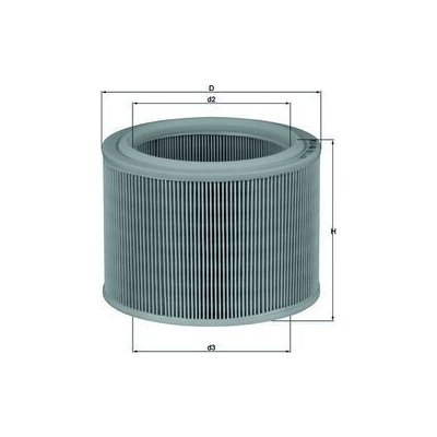 Vzduchový filtr MAHLE LX 486 – Hledejceny.cz