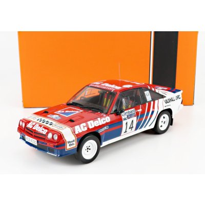 Ixo-models Opel Manta B 400 N 14 Rally Rac Lombard 1985 J.mcrae I.grindrod Červená Modrá Bílá 1:18 – Zboží Mobilmania