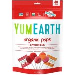 YumEarth BIO Ovocná lízátka MIX 8 příchutí 40 ks 241 g – Zboží Dáma