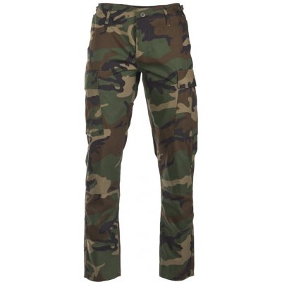 Kalhoty Mil-tec US Polní Slim Fit BDU R S woodland – Hledejceny.cz