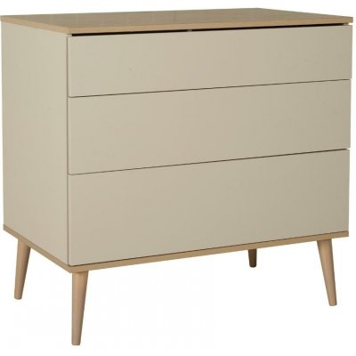 Béžová přebalovací komoda Quax Flow 96x58 cm – Zboží Dáma