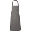 Zástěra Link Kitchen Wear Extra široká klasická dlouhá zástěra na grilování Dark Grey ca. Pantone 431 90 x 90 cm X999