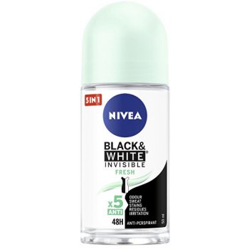 Nivea Invisible Black & White Fresh roll-on 50 ml