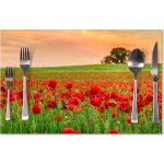 Sablio prostírání Pole vlčích máků 2 40x30cm – Zboží Dáma