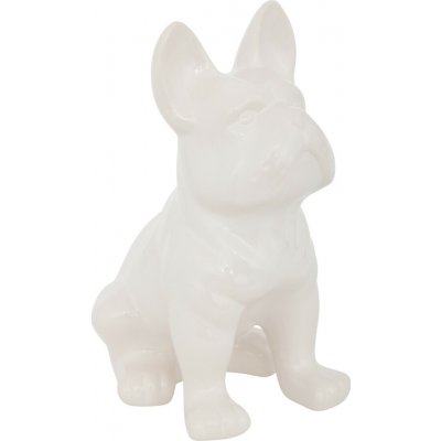 ATMOSPHERA Dekorační soška Dog1, 12x23,5x17,9 cm, bílá – Hledejceny.cz