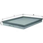 Vzduchový filtr MAHLE LX 2036 – Hledejceny.cz