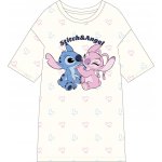 triko na spaní Lilo&Stitch krémová – Sleviste.cz