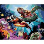 Diamondi Diamantové malování DVĚ KARETY OBROVSKÉ 40 x 50 cm vypnuté plátno na rám – Sleviste.cz