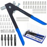 Ondragon Ondragon Ruční nýtovací kleště na závitové matice M3–M8 a 100 matic v kufříku – Hledejceny.cz