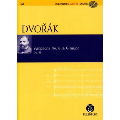Antonín dvořák symphony no.8 in g major op.88 noty, partitura+audio – Hledejceny.cz