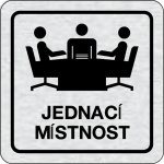 Nalepovací cedulka na dveře - Jednací místnost – Sleviste.cz