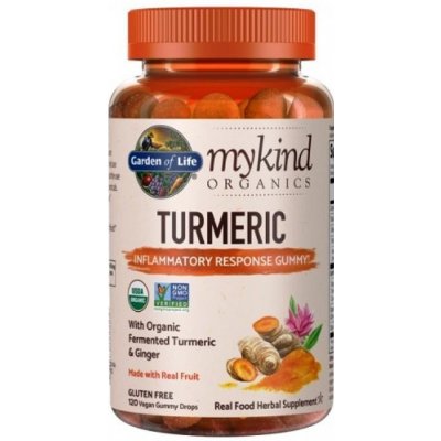 Garden of Life Mykind Organics Turmeric Real Fruit 120 vegan gummy drops – Hledejceny.cz