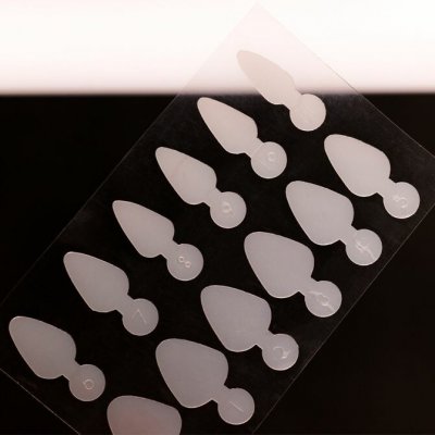 Mistero Milano silicone pads for dual forms Oval 12 ks – Zboží Dáma