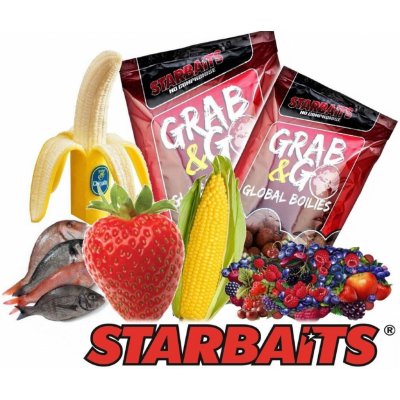 Starbaits Grab & Go Global Boilies 10kg 20mm Tutti Frutti