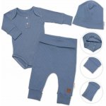 Žebrovaná rostoucí souprava 3D Baby Boy jeans – Sleviste.cz