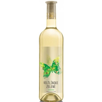 Motýl Veltlínské zelené 12% 0,75 l (holá láhev) – Hledejceny.cz