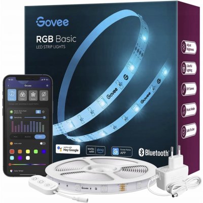 Govee WiFi RGB Smart LED strip 5m H615A3A1 – Zboží Dáma Govee WiFi RGB Smart LED strip 5m H615A3A1 – Zboží Dáma