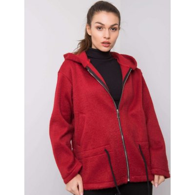 Dámský kabát červený – Zboží Mobilmania