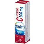 Vitar Revital C vitamin 500 mg lesní jahoda eff.20 tablet – Hledejceny.cz