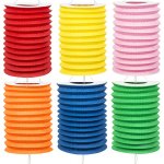 Boland 12 jednobarevných lampiónů válce – Zboží Dáma