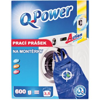 Q-Power prací prášek na montérky 600 g