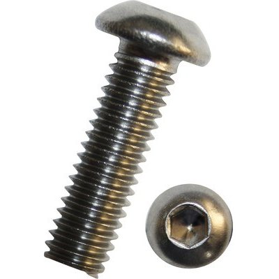 Šroub s půlkulatou hlavou ISO 7380-1 M5x16 mm, nerez A2, 1 ks – Hledejceny.cz